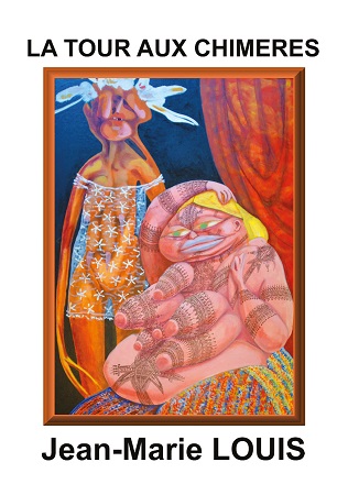Illustration pour un livre publié : LA TOUR AUX CHIMERES