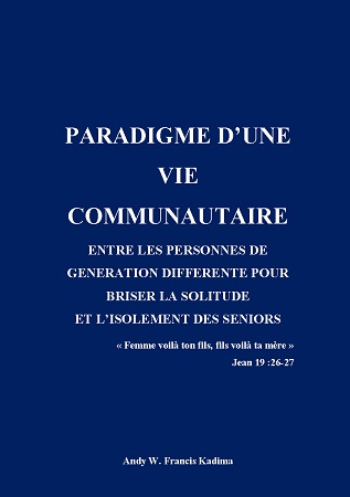 Illustration pour un livre publié : Paradigme d'une vie communautaire entre les personnes de génération différente pour briser la solitude et l'isolement des Seniors