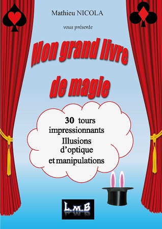 Illustration pour un livre publié : Mon grand livre de magie