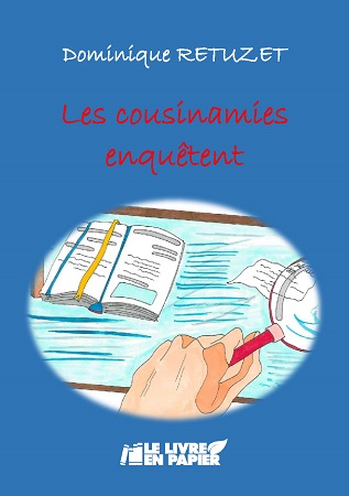 Illustration pour un livre publié : Les cousinamies enquêtent