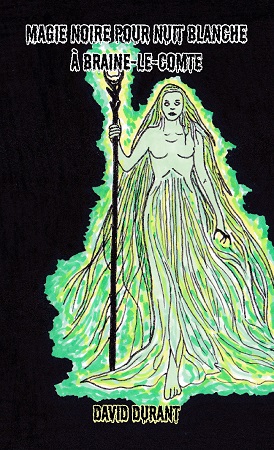 Illustration pour un livre publié : Magie noire pour nuit blanche à Braine-le-Comte