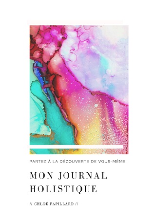 Illustration pour un livre publié : Mon Journal Holistique