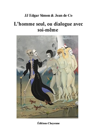 Illustration pour un livre publié : L'homme seul, ou dialogue avec soi-même