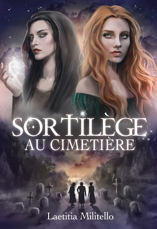 Illustration pour un livre publié : Sortilège au cimetière
