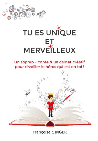 Illustration pour un livre publié : Tu es unique et merveilleux