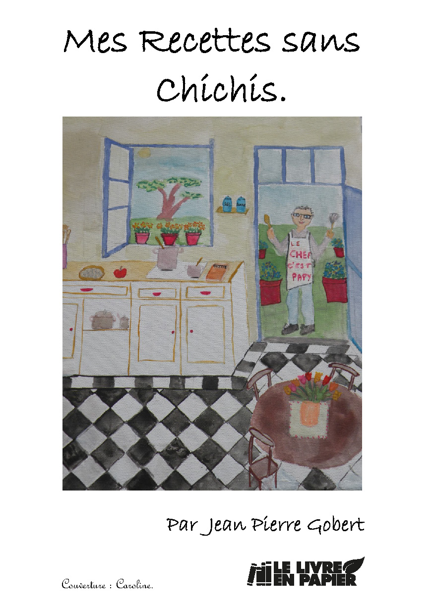 Illustration pour un livre publié : Mes recettes sans chichis