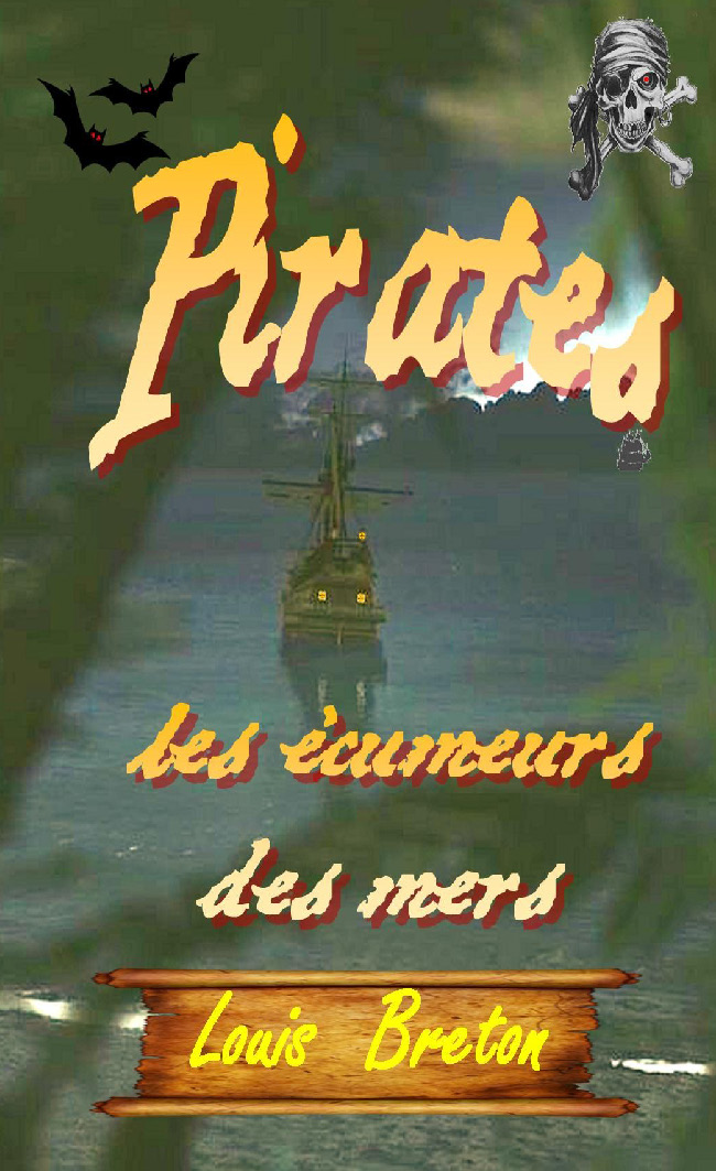 Illustration pour un livre publié : Pirates, les écumeurs des mers