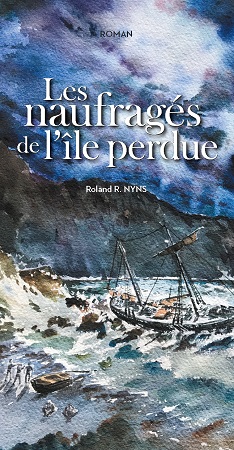 Illustration pour un livre publié : Les naufragés de l'île perdue