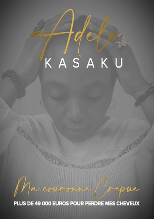 Illustration pour un livre publié : Ma couronne crépue - Plus de 49000 euros pour perdre mes cheveux.