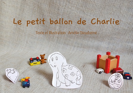 Illustration pour un livre publié : Le petit ballon de Charlie