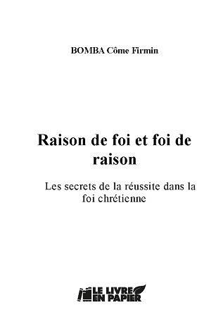 Illustration pour un livre publié : Raison de foi et foi de raison