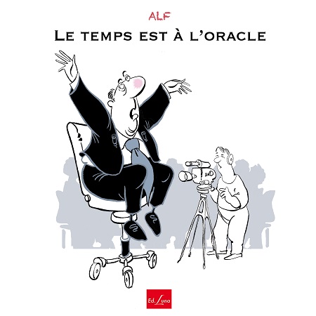 Illustration pour un livre publié : Le Temps est à l'Oracle