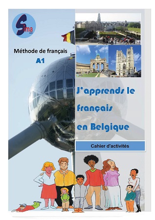 Illustration pour un livre publié : J'apprends le français en Belgique. Cahier d'activités
