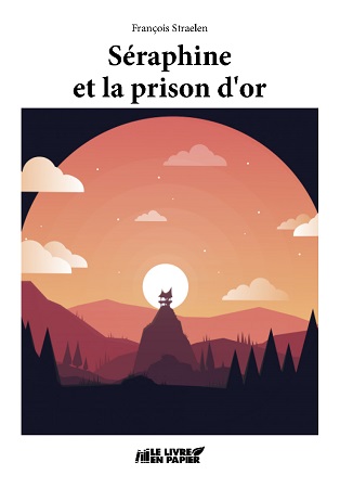 Illustration pour un livre publié : Séraphine et la prison d'or