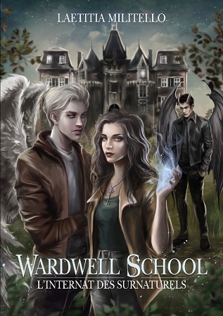 Illustration pour un livre publié : Wardwell School, l'internat des surnaturels