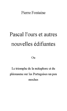 Illustration pour un livre publié : Pascal l'ours et autres nouvelles édifiantes
