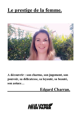 Illustration pour un livre publié : Le prestige de la femme