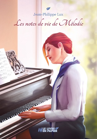 Illustration pour un livre publié : Les notes de vie de Mélodie