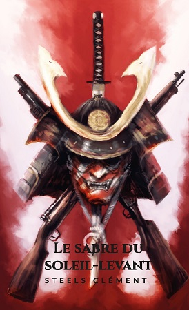 Illustration pour un livre publié : Le sabre du Soleil-Levant
