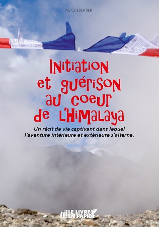 Illustration pour un livre publié : Initiation et guérison au cœur de l'Himalaya. Un récit de vie captivant dans lequel l'aventure intérieure et extérieure s'alterne.