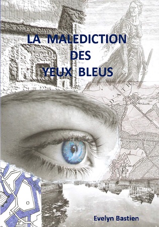 Illustration pour un livre publié : La Malédiction des yeux bleus