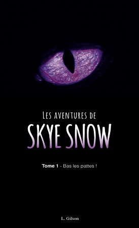 Illustration pour un livre publié : Les aventures de Skye Snow - Tome1 : Bas les pattes !
