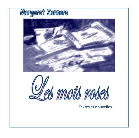 Illustration pour un livre publié : Les mots roses