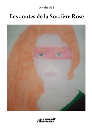 Illustration pour un livre publié : Les Contes de la Sorcière Rose