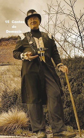 Illustration pour un livre publié : Quinze contes de Demscis