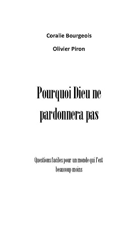 Illustration pour un livre publié : pourquoi dieu ne pardonnera pas