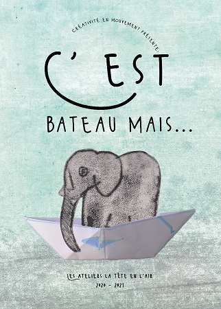 Illustration pour un livre publié : C'est bateau mais...