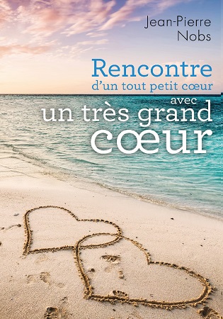 Illustration pour un livre publié : Rencontre d'un tout petit coeur avec un très grand coeur