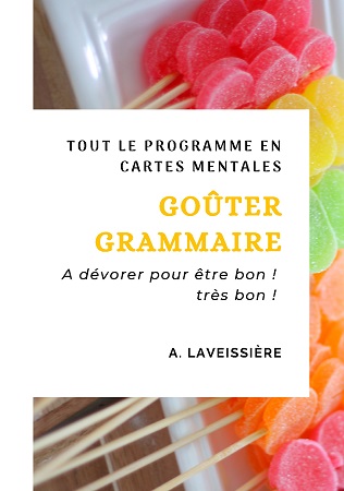 Illustration pour un livre publié : Goûter Grammaire
