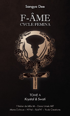 Illustration pour un livre publié : F-ÂME - TOME A: Swati et Krystal