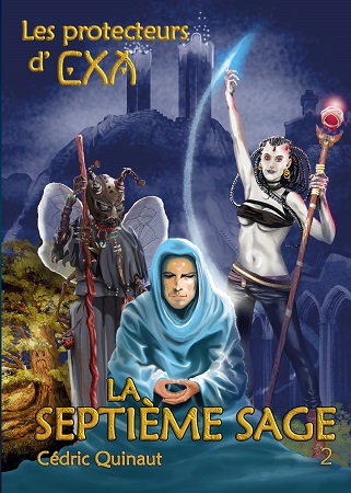 Illustration pour un livre publié : La Septième Sâge