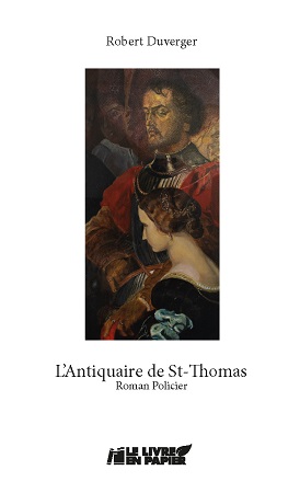 Illustration pour un livre publié : L'antiquaire de St Thomas