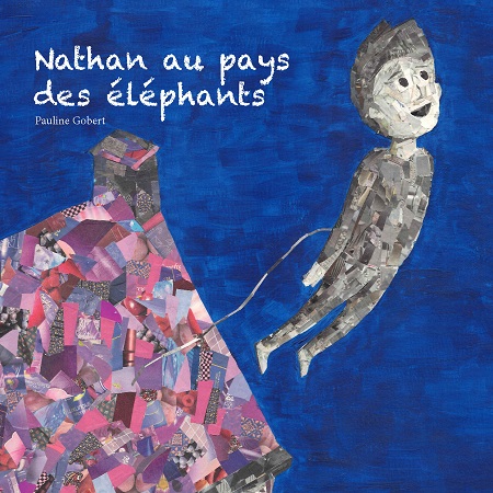 Illustration pour un livre publié : Nathan au pays des éléphants