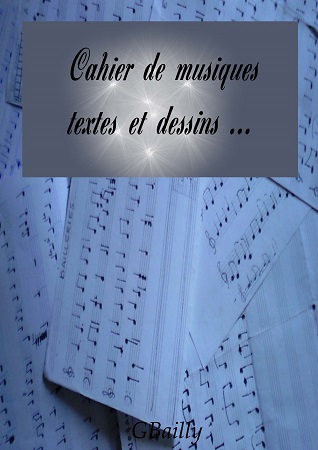 Illustration pour un livre publié : livre de musiques textes et dessins