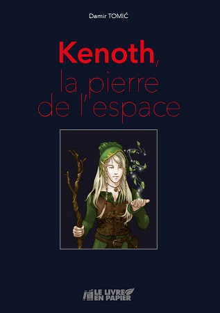 Illustration pour un livre publié : Kenoth, la pierre de l'espace