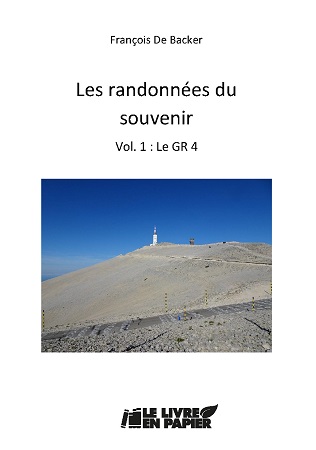 Illustration pour un livre publié : Les randonnées du souvenir - Vol. 1 : Le GR 4
