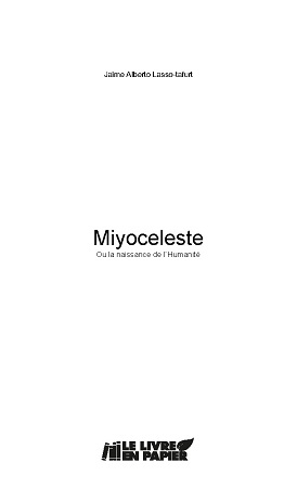 Illustration pour un livre publié : Miyoceleste ou la Naissance de l`Humanitè