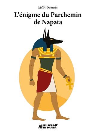 Illustration pour un livre publié : L'énigme du parchemin de Napata