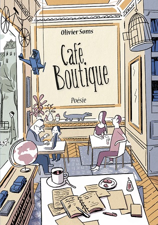 Illustration pour un livre publié : Café Boutique