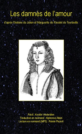 Illustration pour un livre publié : Les damnés de l'amour (fr-normand)