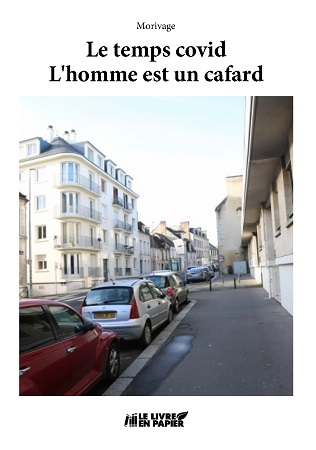 Illustration pour un livre publié : Le temps covid - L'homme est un cafard