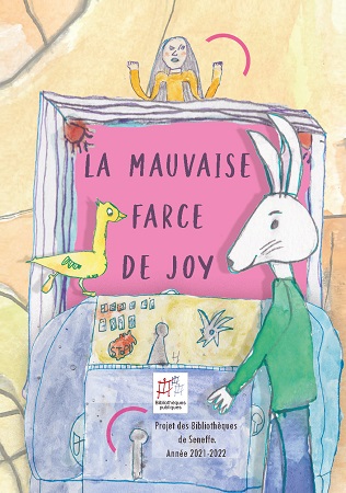 Illustration pour un livre publié : La mauvaise farce de Joy
