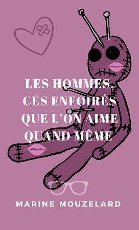 Illustration pour un livre publié : Les hommes, ces enfoirés que l'on aime quand même