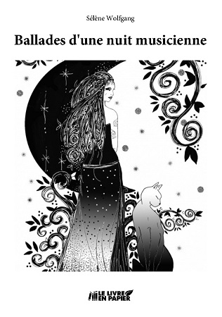 Illustration pour un livre publié : Ballades d'une nuit musicienne (ancienne version)