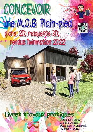 Illustration pour un livre publié : Concevoir une M.O.B. plain pied