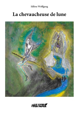 Illustration pour un livre publié : La chevaucheuse de lune